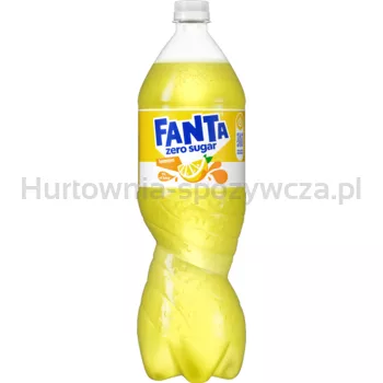 Fanta Zero Cukru Lemon 1,5 l - Kaucja