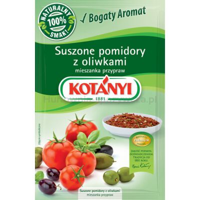 Kotanyi Suszone Pomidory Z Oliwkami 22G