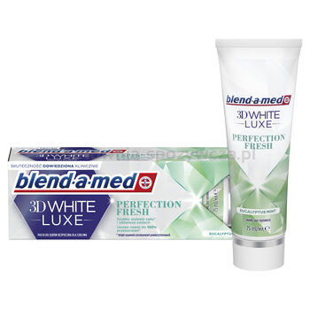 Blend-A-Med Pasta Do Zębów 3D White Luxe Perfection Fresh Wybielająca 75 Ml