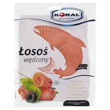 Koral Łosoś Wędzony Plastry 100G