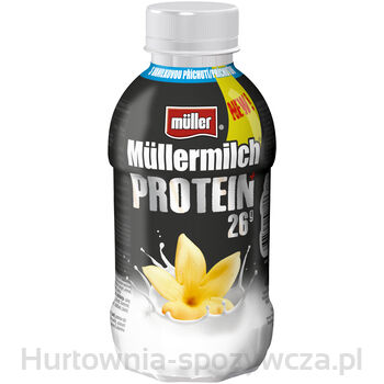 Napój Mleczny Müllermilch Protein Mix Smaków Waniliowym Oraz Czekoladowo-Bananowym 400G