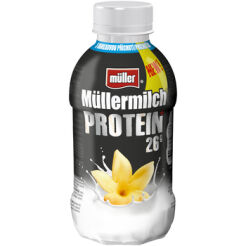 Napój Mleczny Müllermilch Protein Mix Smaków Waniliowym Oraz Czekoladowo-Bananowym 400G