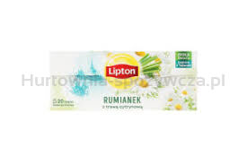 Lipton Herbata Ziołowa Rumianek Z Trawą Cytrynową 20 Torebek 20G