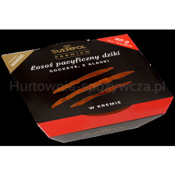 Suempol Łosoś wędzony w kremie sockeye 80g