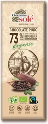 Czekolada Gorzka 73% Kakao Bio 25 G