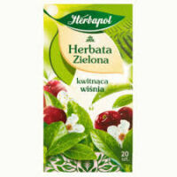 Herbapol Herbata Zielona Z Wiśnią (20 Torebek X 1,7G) 34G