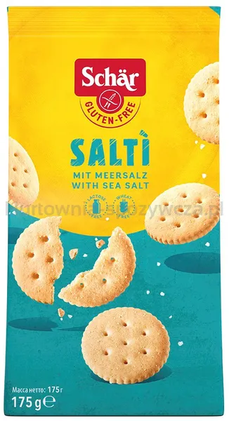 Salti-Krakersy Solone Bezgl. 175 G