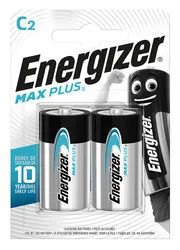 Bateria Energizer Max Plus, C, Lr14, 1,5V, 2Szt.