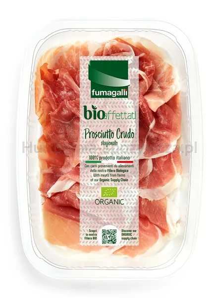 Prosciutto Crudo- Szynka Dojrzewająca Bio 70 G