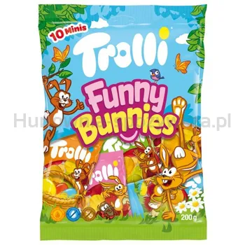 Trolli Funny Bunnies Żelki 200 G