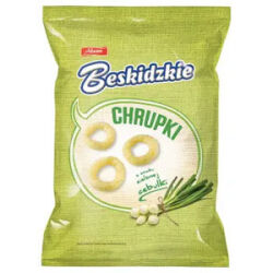 Beskidzkie Chrupki o smaku zielonej cebulki 85g