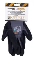 Rękawice DONAU SAFETY Flex, kat. II, rozm. 10, szare - 4