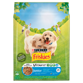 Friskies Junior Z Kurczakiem I WarzywamiZ Mlekiem 3Kg