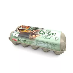 Cip-cip! Jaja ściółkowe L 10 szt.