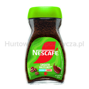 Nescafe Kawa Rozpuszczalna Smooth Hazelnut 95g