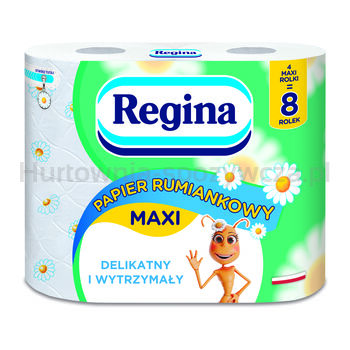 Papier Toaletowy Regina Papier Rumiankowy Maxi 4 Rolki