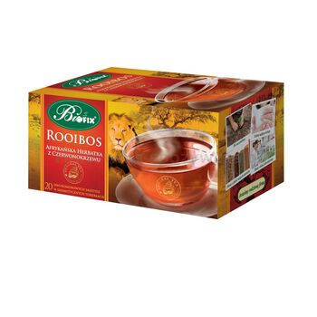 Bifix Herbatka Rooibos Afrykańska z czerwonokrzewu Ekspresowa 20X2G