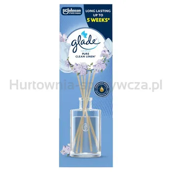 Glade® Reed Diffuser - Pure Clean Linen, odświeżacz powietrza pachnące patyczki 50ml
