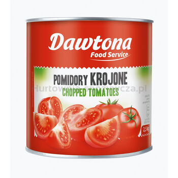 Pomidory krojone DAWTONA 2500 g