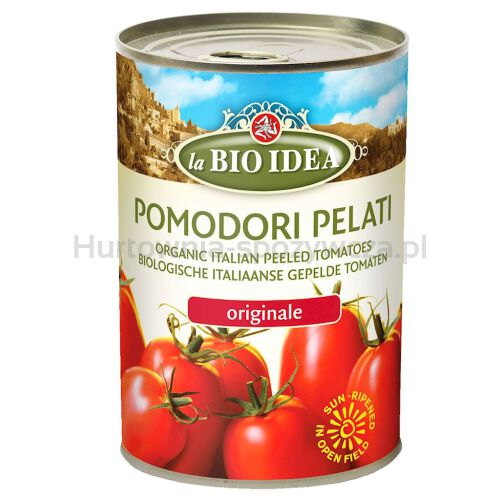 Pomidory Pelati Bez Skóry Bio 400 G (240 G) - La Bio Idea [BIO]