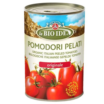 Pomidory Pelati Bez Skóry Bio 400 G (240 G) - La Bio Idea [BIO]