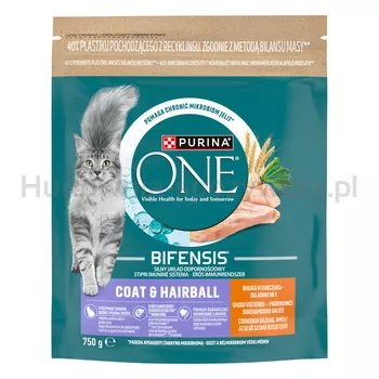 Purina One Coat hairball kurczak 750 g