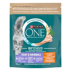 Purina One Coat hairball kurczak 750 g