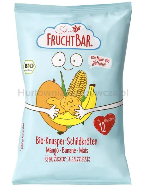 Chrupki kukurydziane, mangowo-bananowe, powyżej 12 miesięcy BIO 30 g