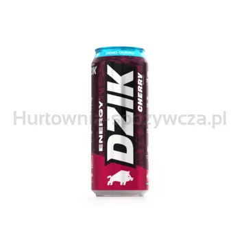 Dzik Energy Cherry 500 Ml - Napój Energetuzujący SK