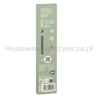 Ołówek wieczny APLI Infinite, HB, pudełko kart. z zawieszką, zielony - 4