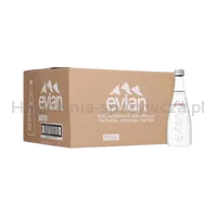Woda Mineralna Evian naturalna szkło 330ml