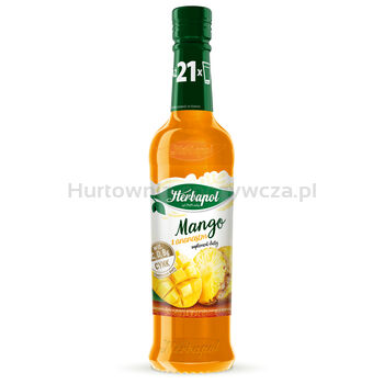 Herbapol Syrop Owocowa Spiżarnia Mango I Ananasa Z Witaminami C,D, B6 I Cynkiem 420Ml