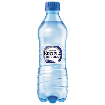 WODA KROPLA BESKIDU GAZOWANA 500 ML