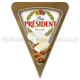 Brie President Orzech 125G