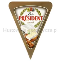 Brie President Orzech 125G