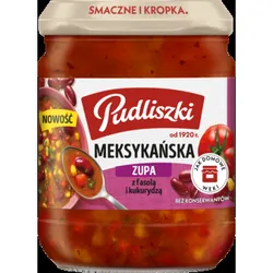 Pudliszki Zupa meksykańska z fasolą i kukurydzą  440g