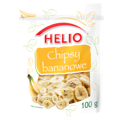 Helio Chipsy Bananowe 100 G 