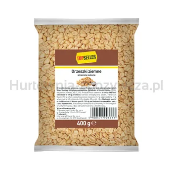 Topseller Orzeszki ziemne smażone solone 400 g