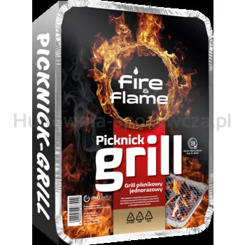 Grill Piknikowy Jednorazowy Fire&Ampflame