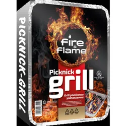 Grill Piknikowy Jednorazowy Fire&Ampflame
