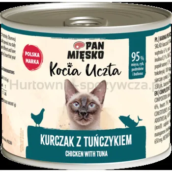 Pan Mięsko Kocia Uczta Kurczak Z Tuńczykiem 200 G
