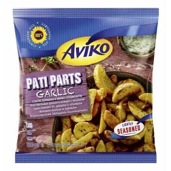 Aviko Cząstki Ziemniaka O Smaku Czosnkowym Pati Parts Garlic 600G