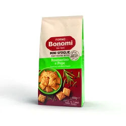 Bonomi Snack rozmaryn i pieprz 150g