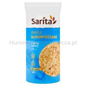 Wafle Kukurydziane Z Solą Morską Sarita 105 G