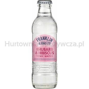 Franklin Sons Rhubarb Hibiscus Tonic Water 200 Ml