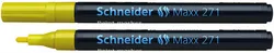 Schneider Marker olejowy Maxx 271, okrągły, 1-2mm, żółty 