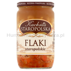 Kuchnia Staropolska Flaki Wołowe W Rosole 700G