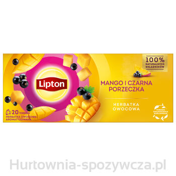 Lipton Fruit Mango I Czarna Porzeczka 20Tb