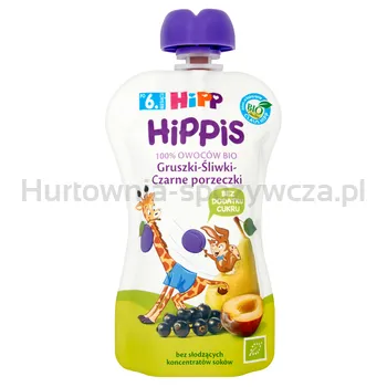 Hipp Bio Od Pokoleń, Gruszki-Śliwki-Czarne Porzeczki, Po 6. M-Cu, 100 G
