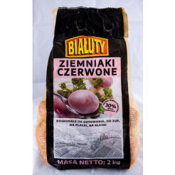 Ziemniak Jadalny Czerwony Polska 2Kg Białuty